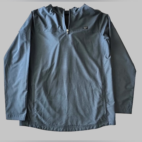 Travis Mathew Navy Topflight Men's Golf Hoodie Jacket - Picture 4 of 7